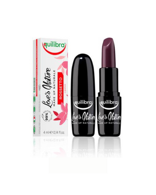 Loves Nature - Natural Lipstick Intense Burgundy Equilibra - 1