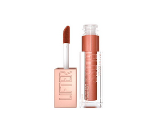 Lesk na rty s kyselinou hyaluronovou a vitamínem E Lifter Gloss 017 Copper Maybelline - 2