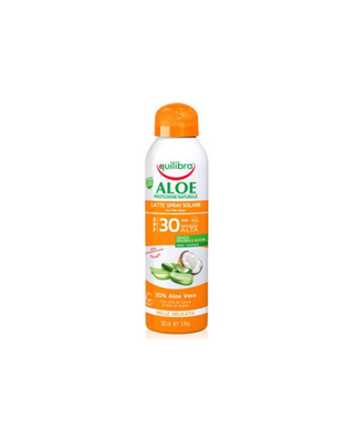 Equilibra Aloe Sunscreen Spray SPF 30+ s vitamínem E a kokosovým olejem - 1