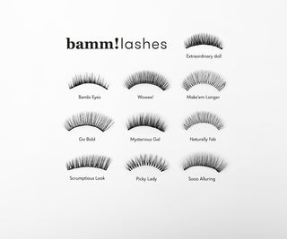 Go Bold Bamm!Lashes 2d opakovaně použitelné řasy velmi jemné - 5