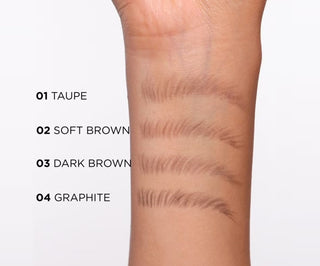 Ultra precizní modelovací tužka na obočí č. 02 soft brown Micro Precise Brow Pencil Eveline - 2