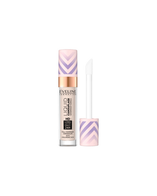 Eveline Liquid Camouflage Waterproof Hyaluronic Acid Concealer No. 01 Light Porcelain