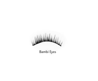 Opakovaně použitelné 2D proužky umělé řasy měkké a lehké Bambi Eyes Bamm!Lashes - 4