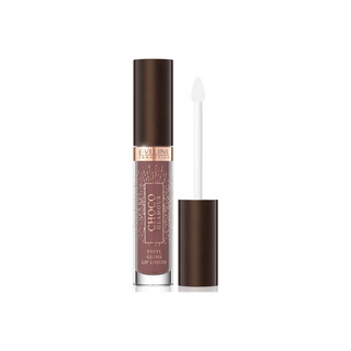 Tekutá rtěnka s efektem lesklých rtů 02 Deep Cherry Chocolate Choco Glamour Eveline - 1