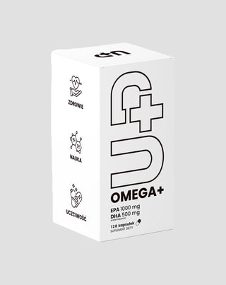 Up Omega+ UP Supplement Nenasycené mastné kyseliny Omega-3 Health Pharma 120 kapslí - 1