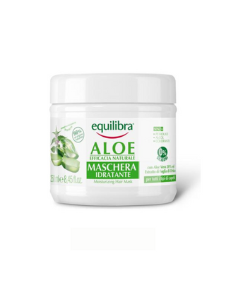 Equilibra hydratační maska ​​na vlasy z aloe pro podporu růstu vlasů - 1