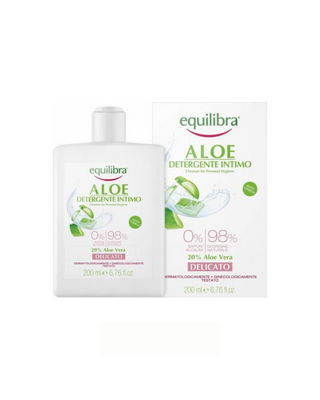 Equilibra jemný gel pro intimní hygienu s vysokým obsahem aloe - 1