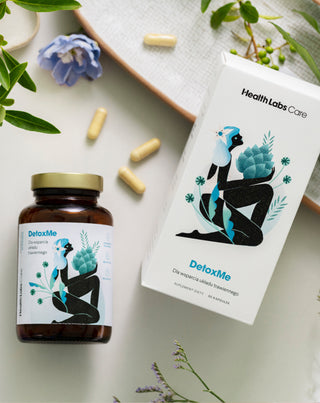 Doplněk stravy pro podporu trávicího systému DetoxMe Health Labs Care 90 kapslí - 2