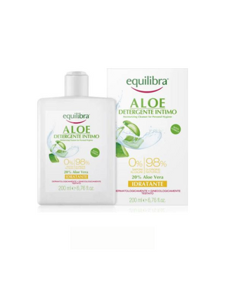 Equilibra Hydratační gel pro intimní hygienu na bázi aloe bez parabenů a SLS - 1