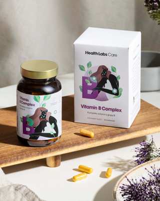 Complex Health Labs Care 60 kapslí Komplex vitamínů B bez lepku a laktózy