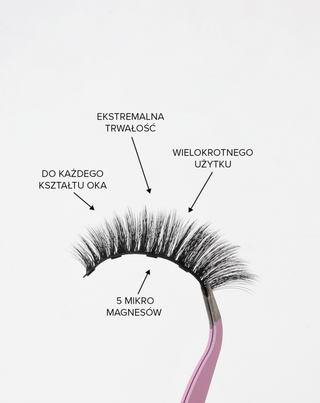 Magnetické Cat Eye Bamm!Lashes Opakovaně použitelné magnetické umělé řasy - 3