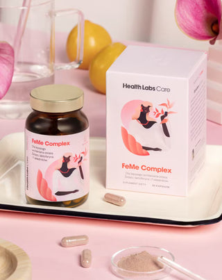 FeMe Complex Health Labs Care Doplněk pro podporu absorpce železa 60 tobolek - 2