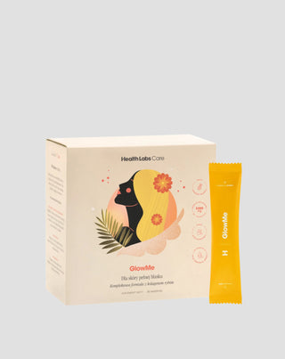 GlowMe Collagen Drinking Ananas-Mango Flavor Health Labs Care 30 sáčků - 1