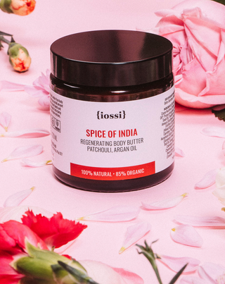 Tělové máslo s Omega 6 a 9 kyselinami s bylinně-kořeněnou vůní Spice of India Iossi - 2