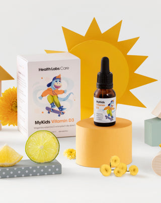 Veganské kapky vitamínu D pro děti MyKids Vitamin D3 Health Labs Care - 2