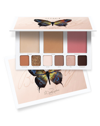 Butterfly Makeup Palette Tvářenka a bronzer ovlivňují profesionální kosmetiku - 1