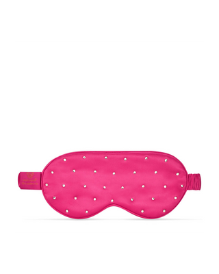 Crystallove Silk Sleeping Eye Mask – Hot Pink Crystallove - 2