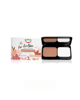 Loves Nature - Dark Beige Equilibra Compact Foundation - 1