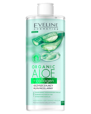 Čisticí micelární fluid 3v1 BIO Aloe + Kolagen Eveline - 1