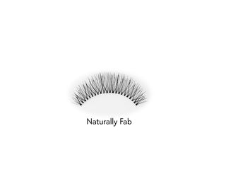 Přirozeně Fab Bamm!Lashes Opakovaně použitelné 2D umělé řasy odolné vůči deformaci - 4