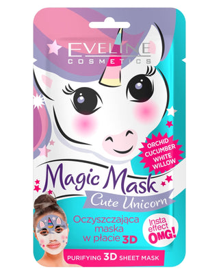 3D čistící maska, Eveline Unicorn - 1