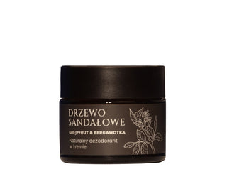 Přírodní krémový deodorant Mglife Santalové dřevo, grapefruit a bergamot - 1