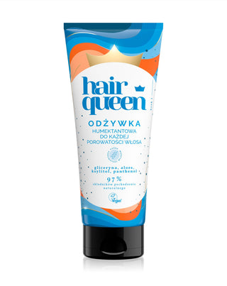 Hydratační zvlhčující kondicionér Hair Queen s aloe a glycerinem - 1