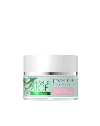 Eveline Hydratační a zklidňující krém-gel na obličej s bio aloe - 1