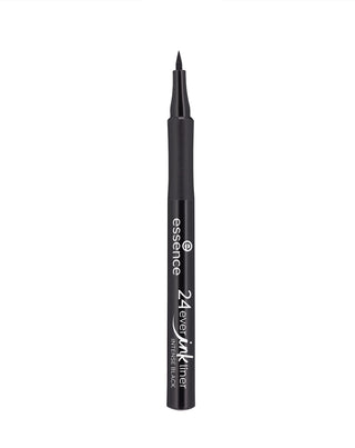 Vodotěsná a dlouhotrvající Eyeliner 24ever inkoustová linka 01 Essence - 2