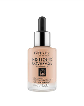 HD Liquid Coverage 24h Rose Beige 020 Catrice - 1