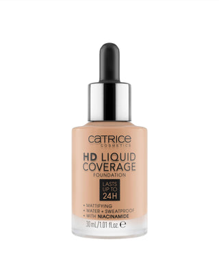 HD Liquid Coverage 24h Warm Beige 040 Catrice - 1