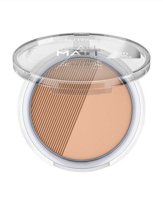 Matující pudr All Matt Plus Shine Control barva Warm Beige 030 Catrice