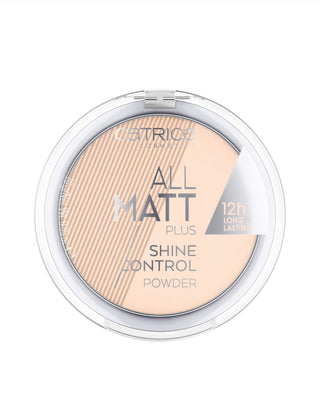 All Matt Plus Shine Control Powder 010 v transparentní Catrice - 1