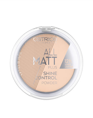 All Matt Plus Shine Control Powder 025 v pískově béžové Catrice