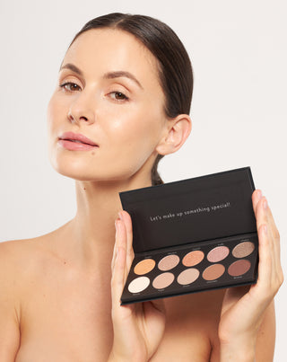 Delicious Eyeshadow Palette Nutridome 10 zářivá a matná paletka očních stínů - 3