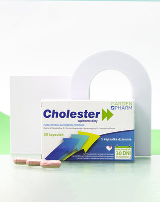 Kapsle, které pomáhají udržovat cholesterol na správné úrovni Cholester GardenPharm 30 kapslí